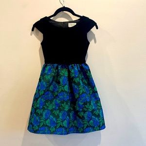 Girls Dress Size 8 Blush by Us Angels. Worn only once and like new!